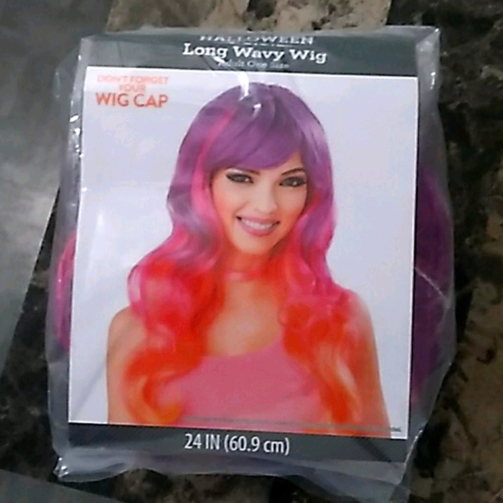 Wavy unicorn wig